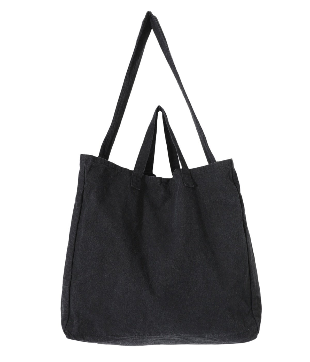 2WAY TOTE BAG L COTTON CANVAS VINTAGE WASH | hobo(ホーボー