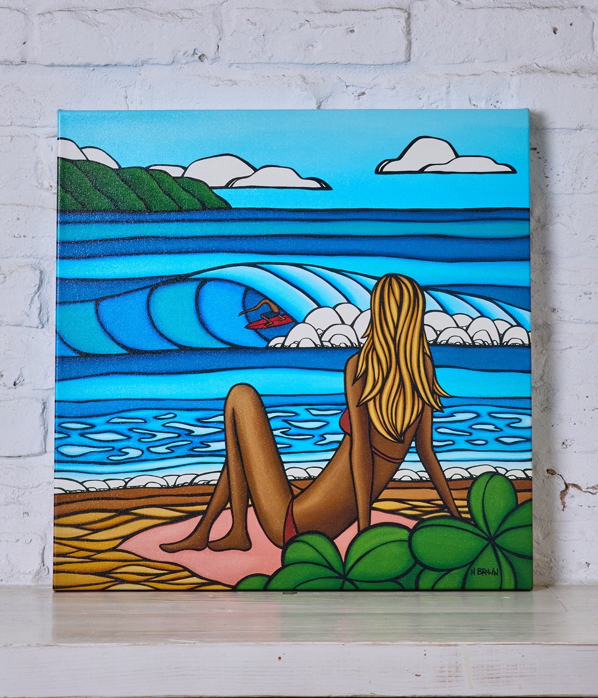 Art Print 20 x 20 SUMMER VACATION SN #2 | Heather Brown(ヘザー