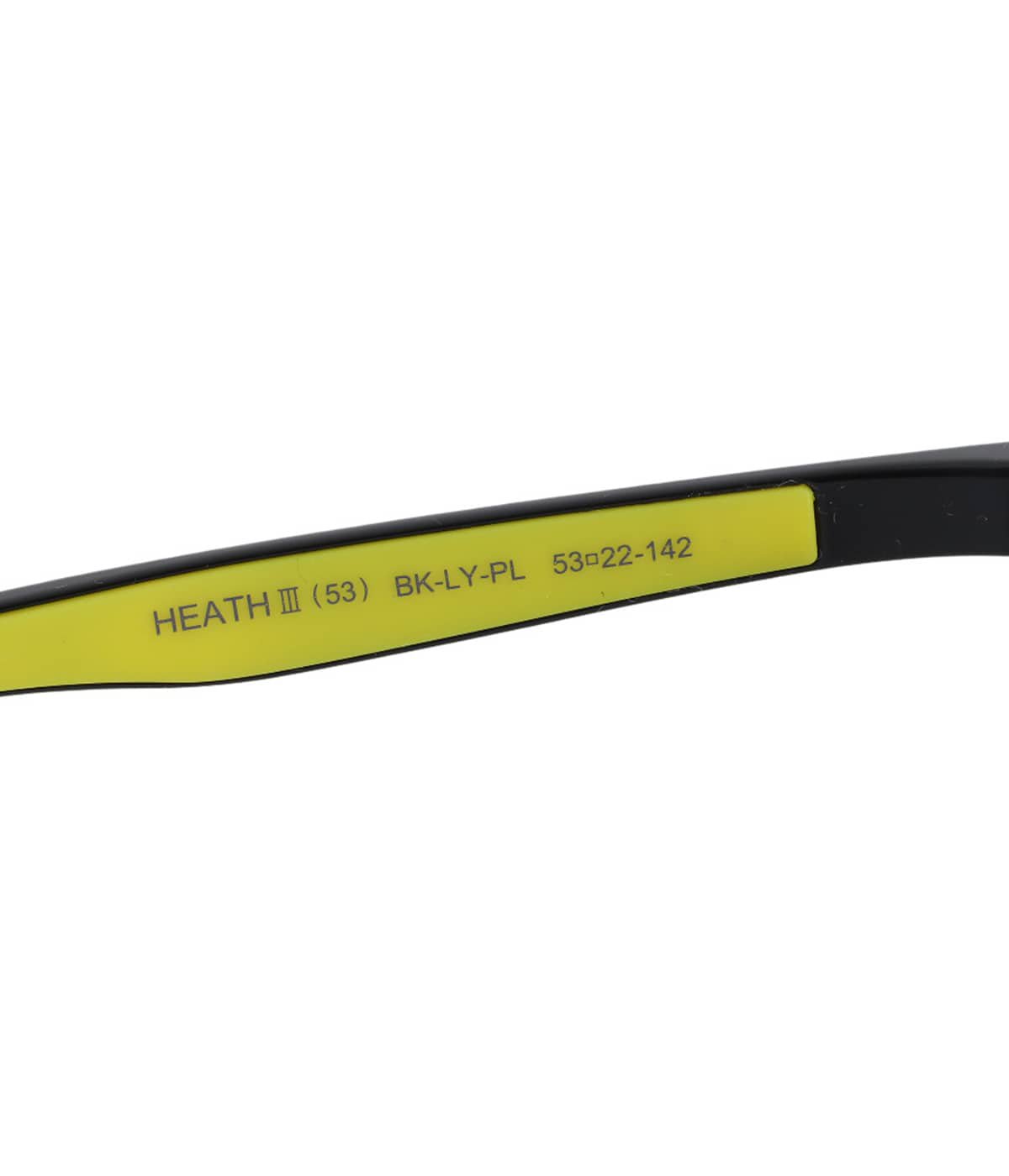 HEATH III (53) BK-LY-PL-BK PL(偏光) | Eyevol(アイヴォル