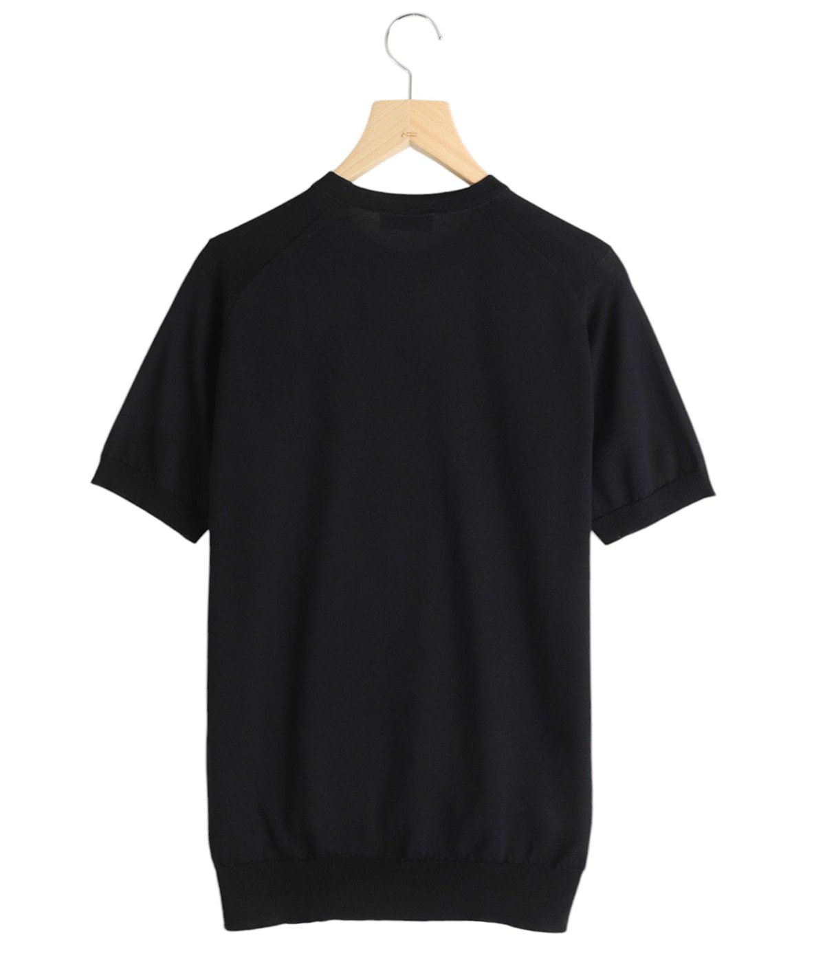希少　ジョンスメドレー　半袖　カットソー　カシミヤ　コットン　M ブラック JOHN SMEDLEY｜ジョンスメドレー日本公式