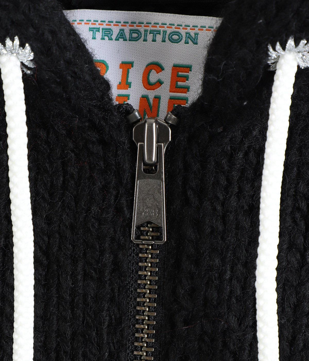 HAND KNITTED SK8 ZIP HOODIE | RICE NINE TEN(ライス ナイン