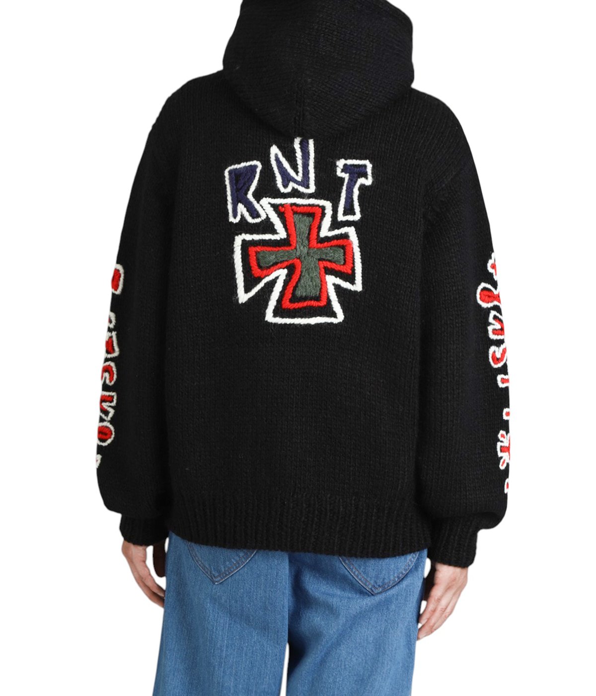 ★かのんたん①〜⑨★ HAND KNITTED SK8 ZIP HOODIE | RICE NINE TEN(ライス ナイン
