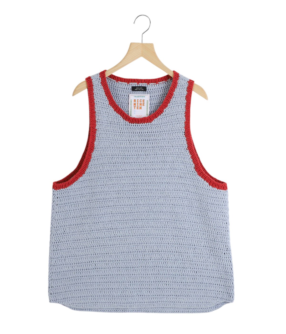 CROCHET TRIM TANK TOP | RICE NINE TEN(ライス ナイン テン CROCHET TRIM TANK TOP | RICE NINE TEN(ライス ナイン テン
