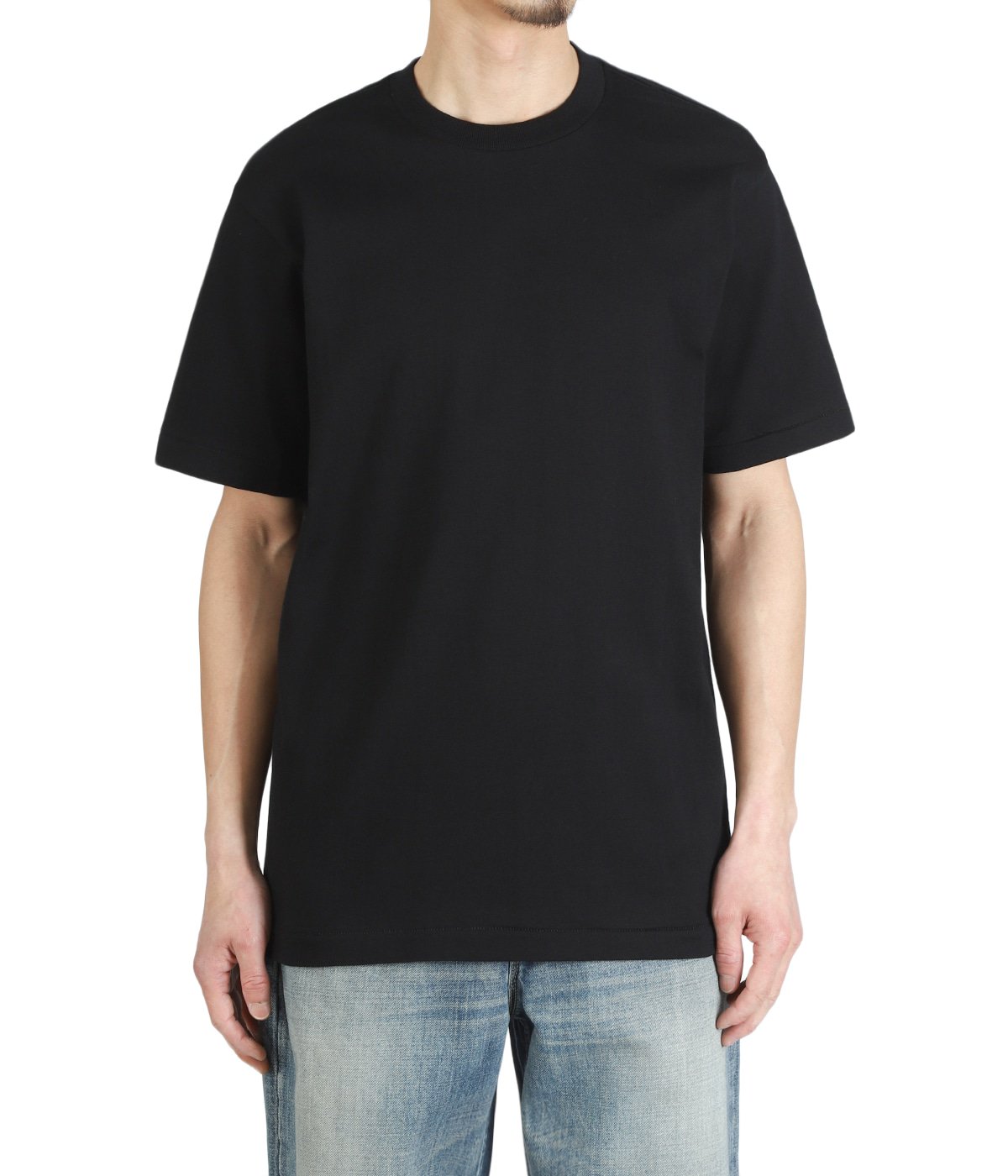 黒 クルーネック Tシャツ クラシック クルーネックTシャツ | Black
