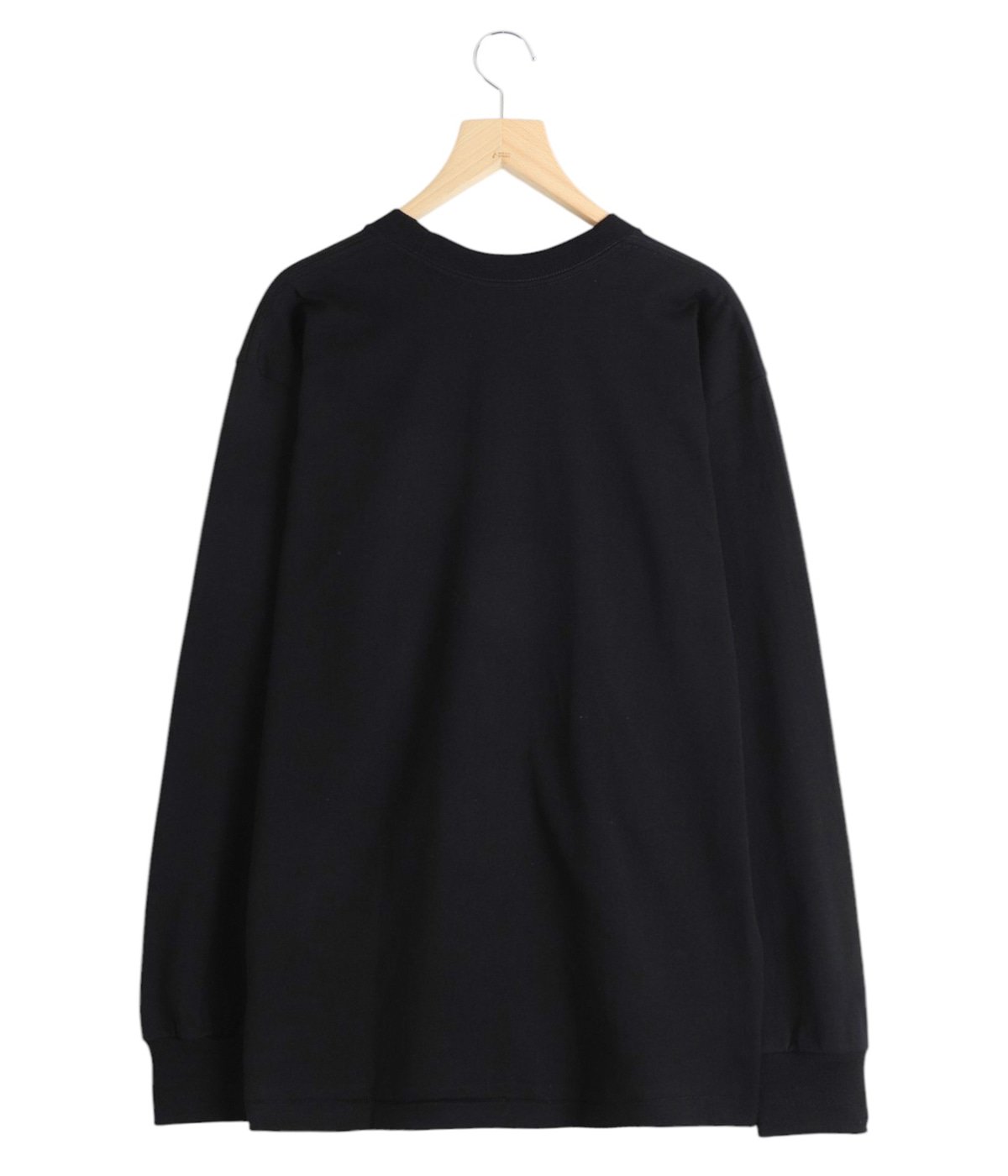1P Hanes T-SHIRTS KURO クルーネックロングスリーブTシャツ | Hanes