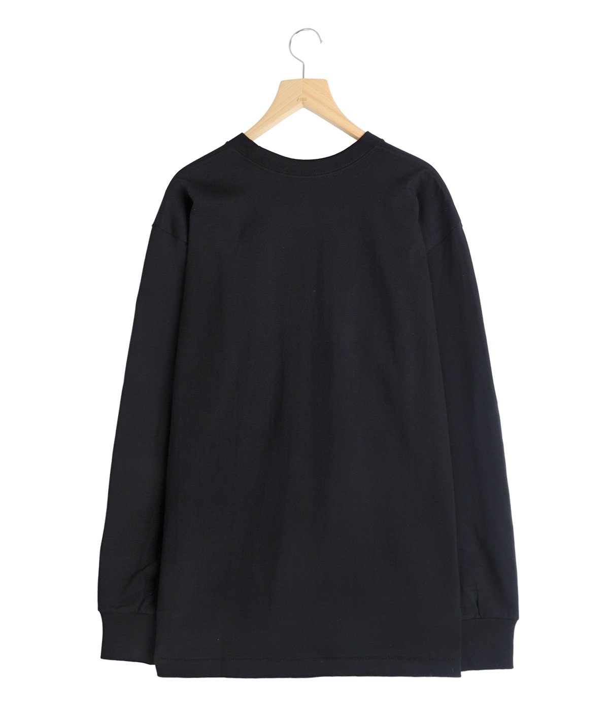 1P Hanes T-SHIRTS KURO クルーネックロングスリーブTシャツ | Hanes