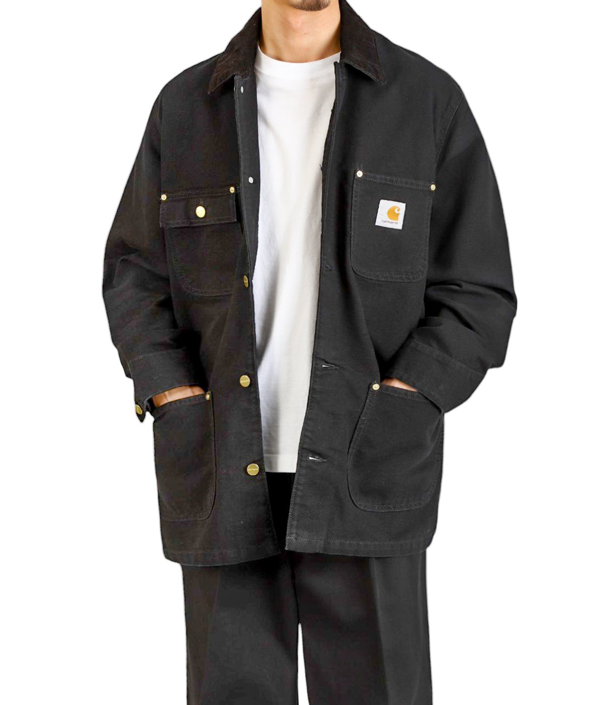 Carhartt WIP OG Chore Coat (Spring) - Denim | Black (one