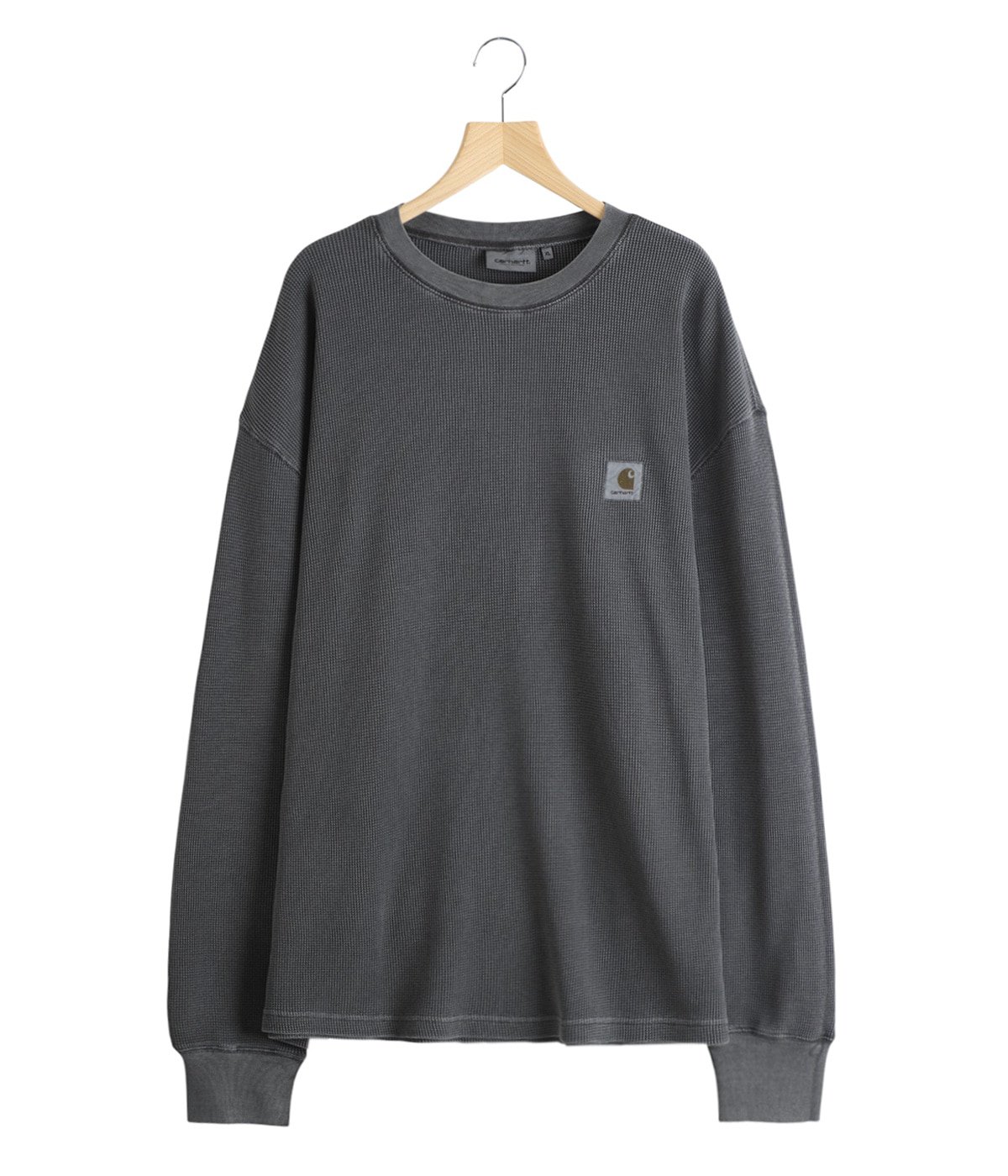 barbell object l/s top DarkBrown 長袖カットソー barbell object l/s top DarkBrown 長袖カットソー barbell
