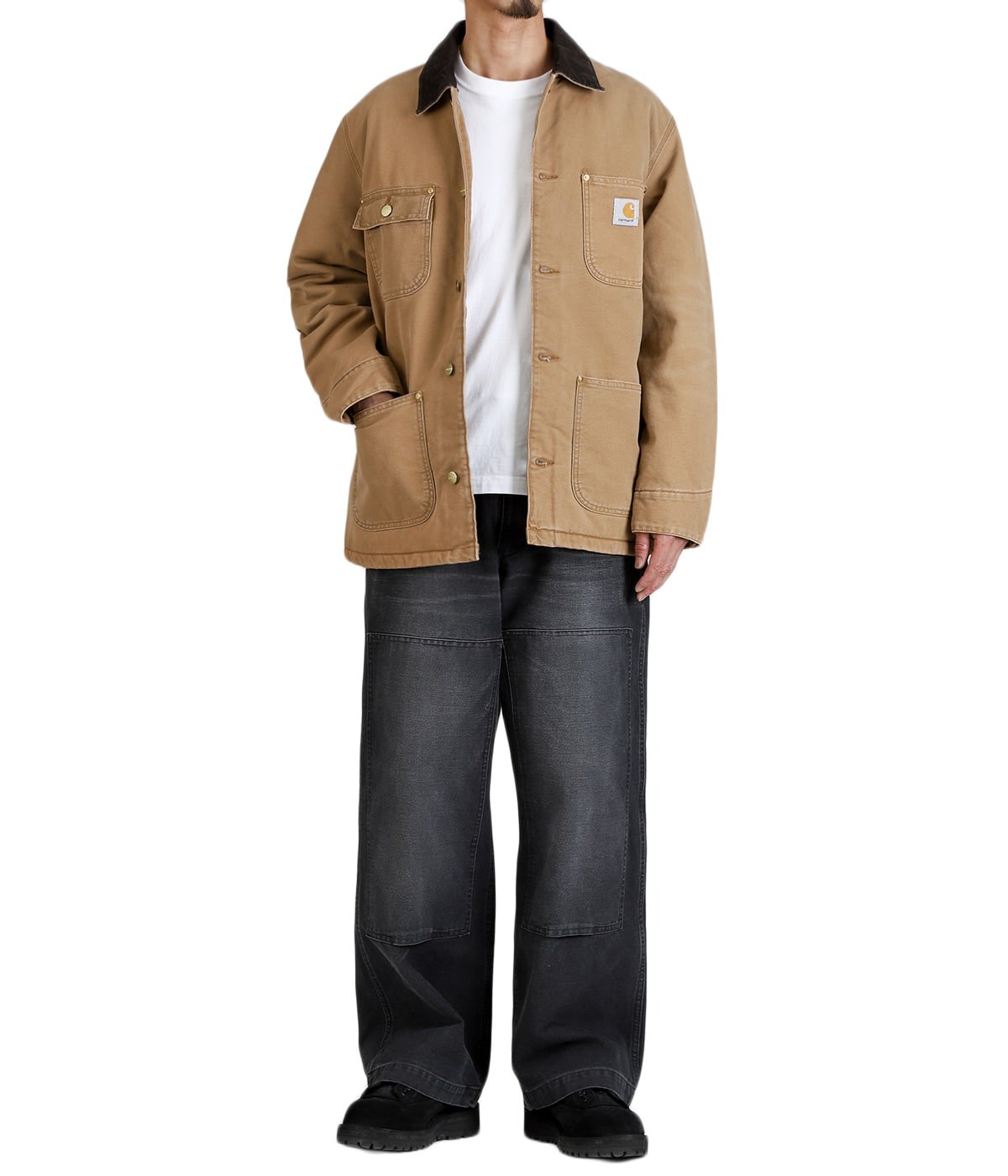 専用　chore coat jacket Sサイズ Carhartt WIP OGチョアコート デニム ブラック リジッド