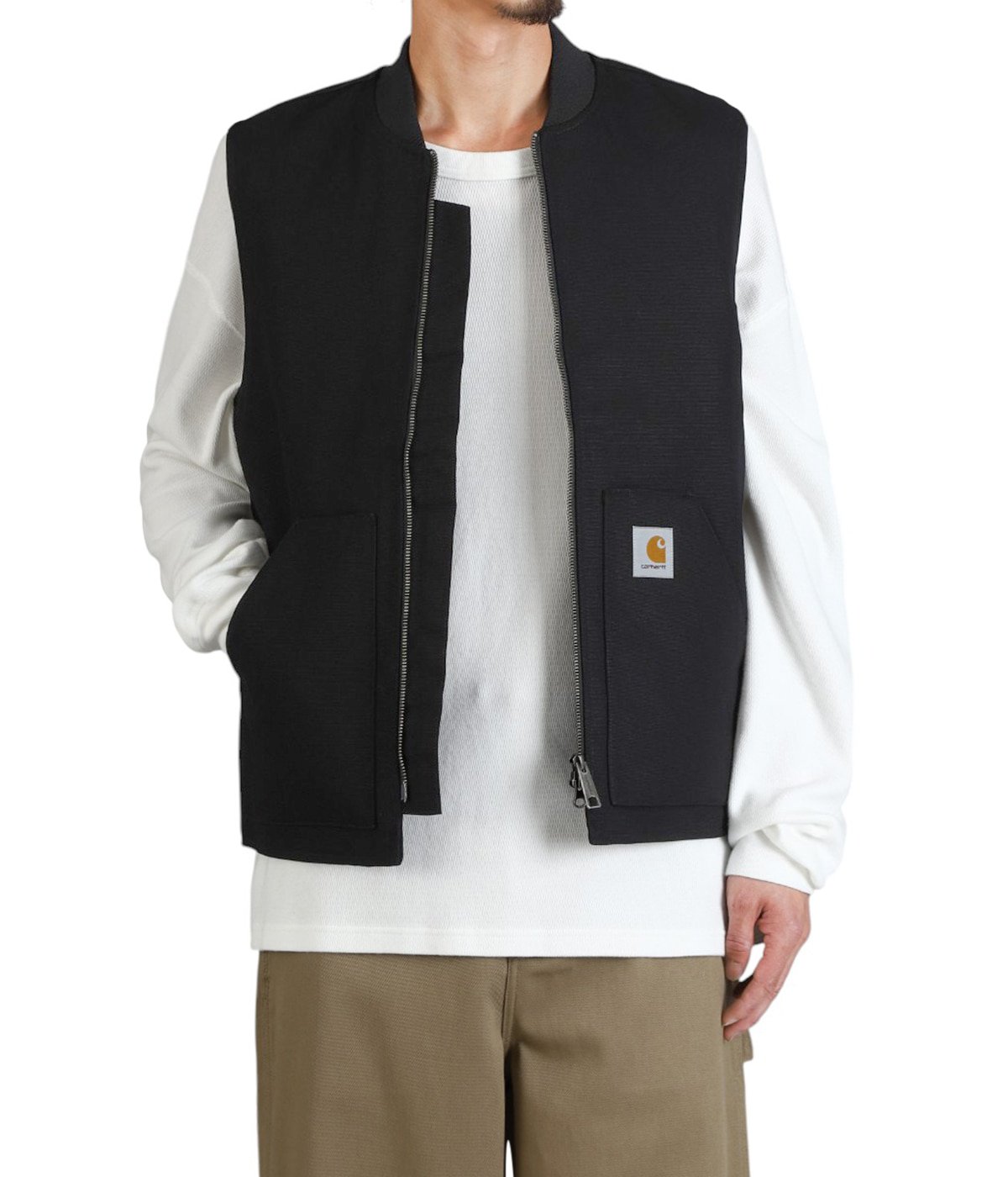 Carhartt Classic Vest ブラック Lサイズベスト Carhartt WIP / CLASSIC VEST (Black rigid) - CANVAS CLOTHING ONLINE