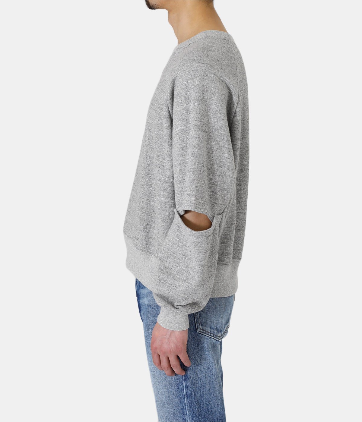 Slit Sleeve Sweat Shirt | INSCRIRE(アンスクリア) / トップス