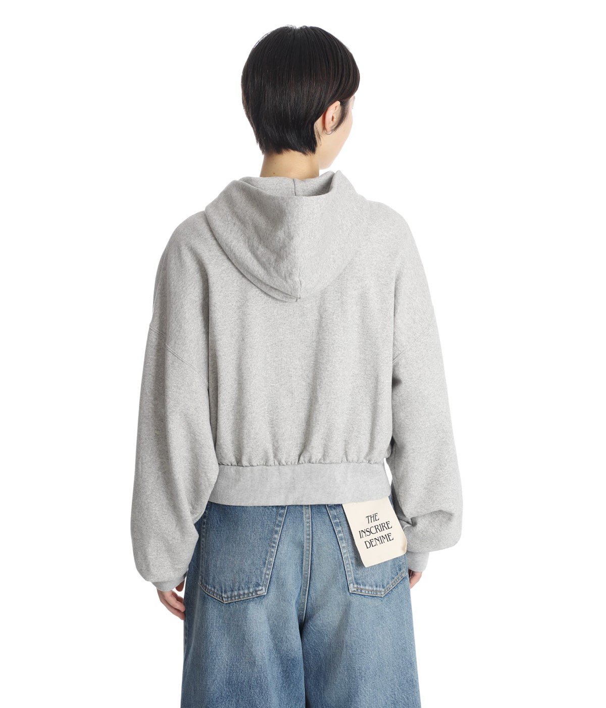@ INSCRIRE　アンスクリア パーカー グレー トレーナー 長袖 レディース】Navy Zip Hoodie | INSCRIRE(アンスクリア) / トップス