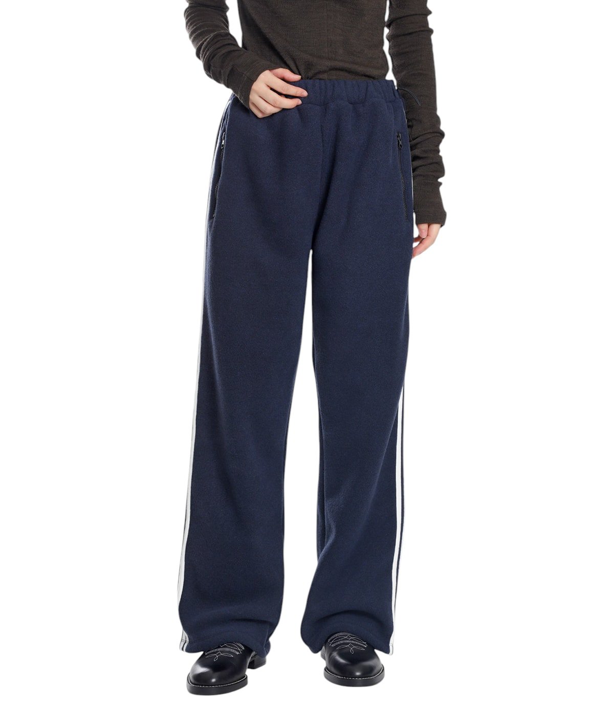 Fleece Loose Fit Track Pants | INSCRIRE(アンスクリア) / パンツ