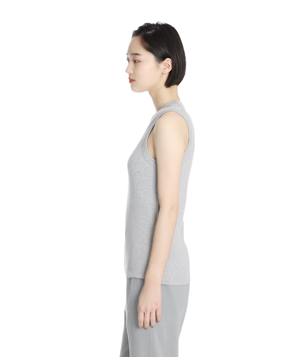 レディース】Cotton Rib Tank Top | INSCRIRE(アンスクリア