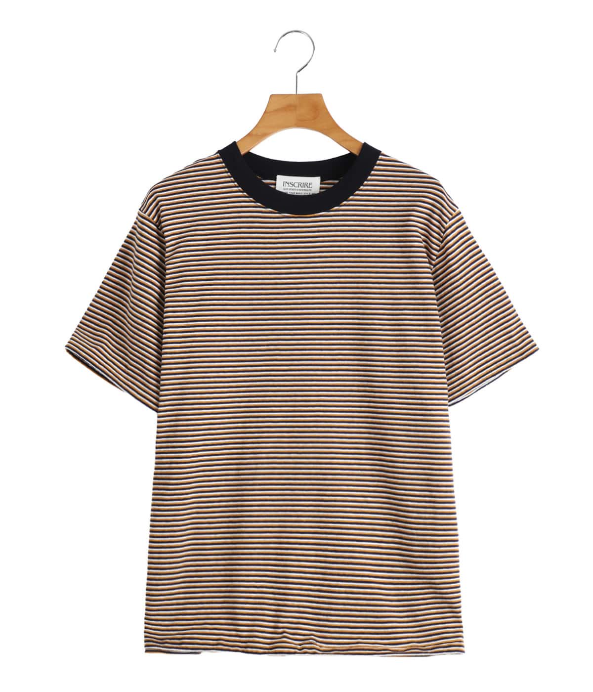 レディース】Multi Border Wire Tee | INSCRIRE(アンスクリア