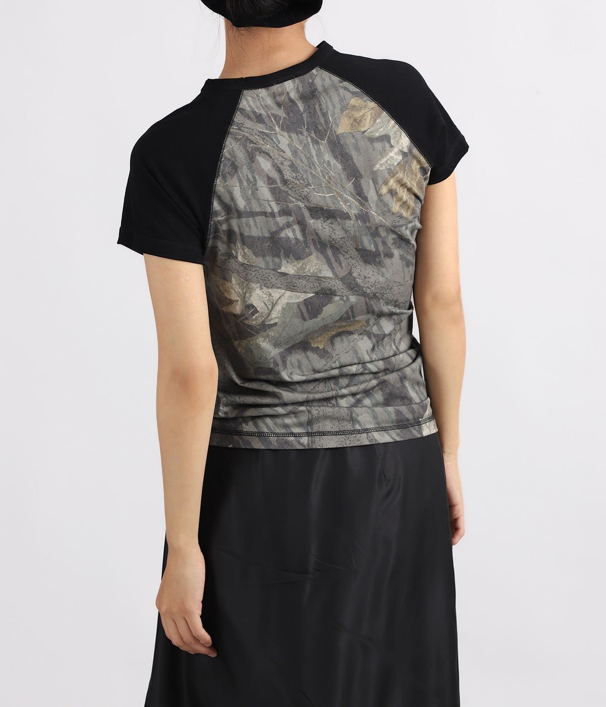 レディース】Cotton Silk Raglan Short Sleeve | INSCRIRE(アンス