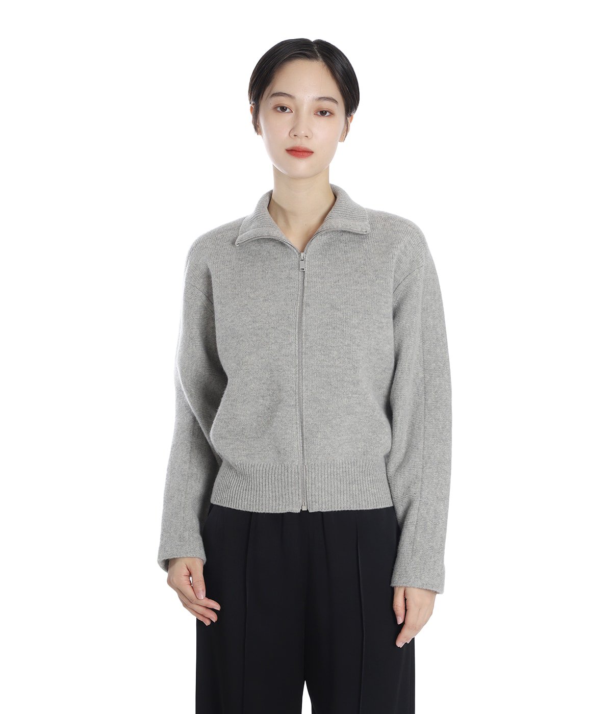 レディース】ZIP UP LS CARDIGAN W/ PADDED DETAILS | JIL SANDER(ジル