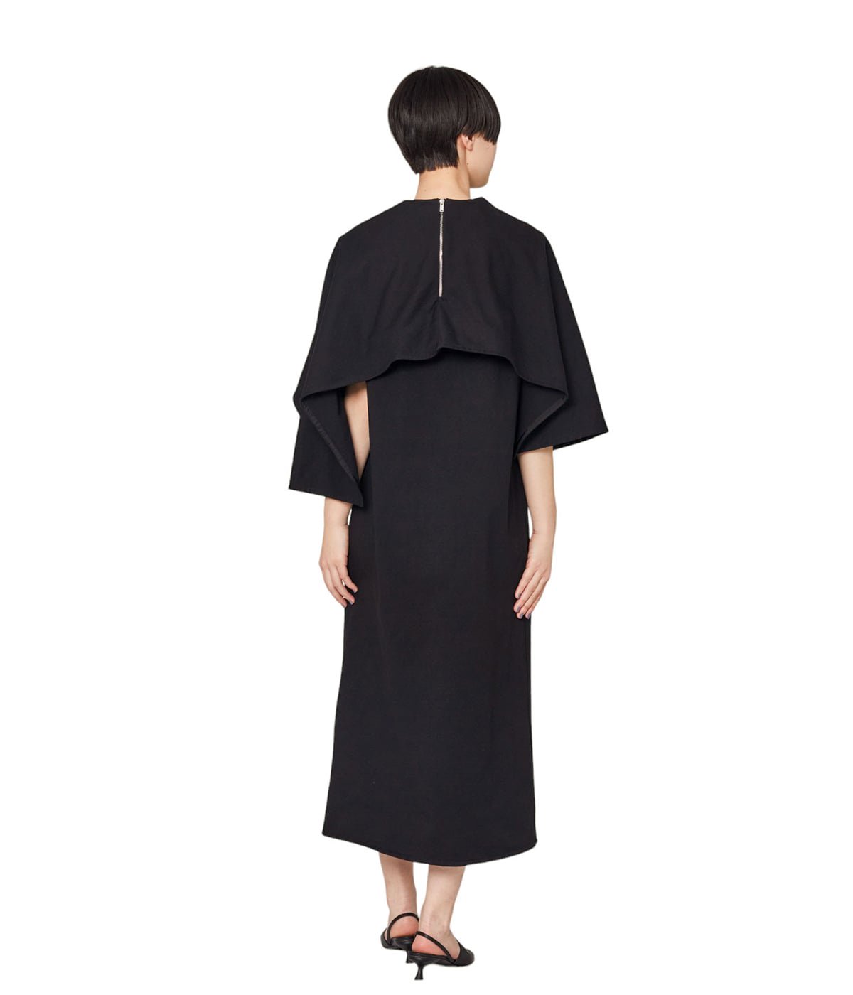 レディース】DRESS W/CAPE | JIL SANDER(ジルサンダー) / ワンピース ...