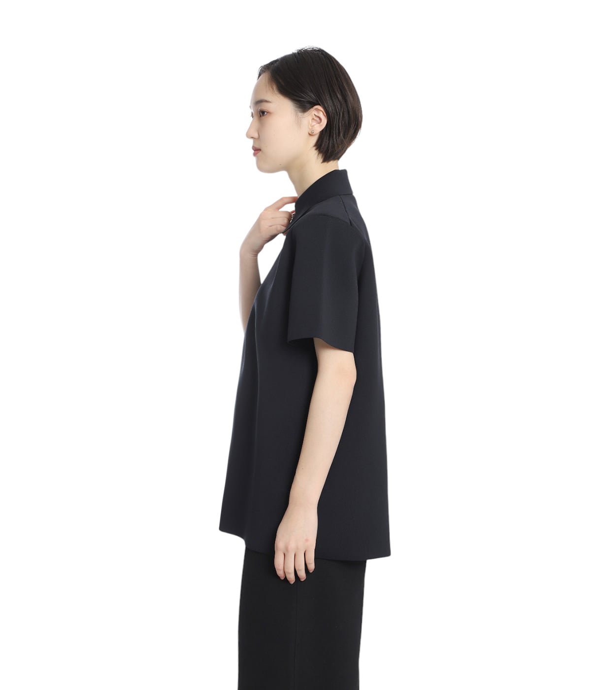 JIL SANDER 25SS ショートスリーブポロスタイルシャツ Jil Sander ショートスリーブ シャツ | ブルー | FARFETCH JP