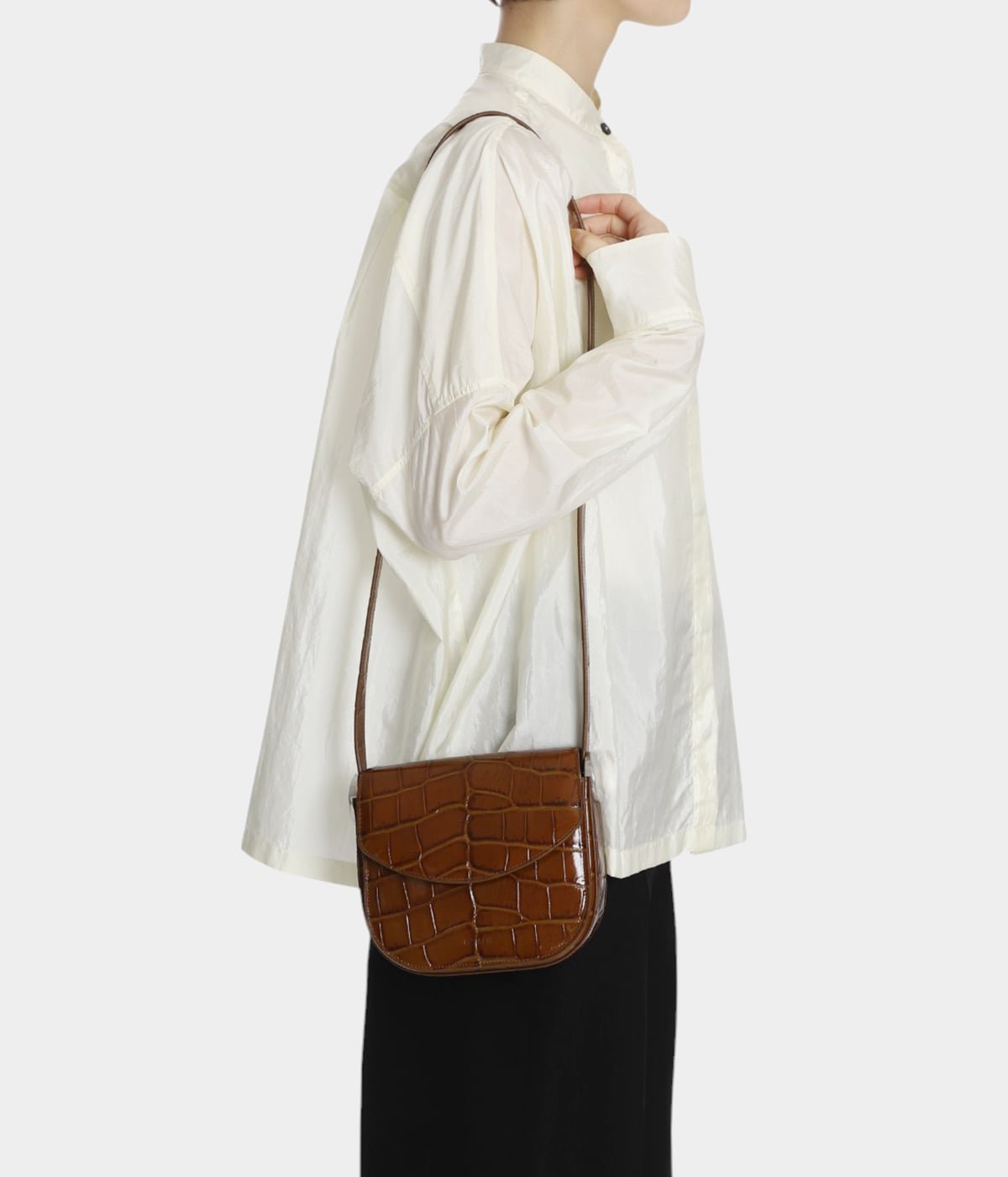 ジルサンダー Coinカーフレザークロスボディバッグ ブラック 三越伊勢丹 | JIL SANDER/ジル サンダー_Women通販 | COIN