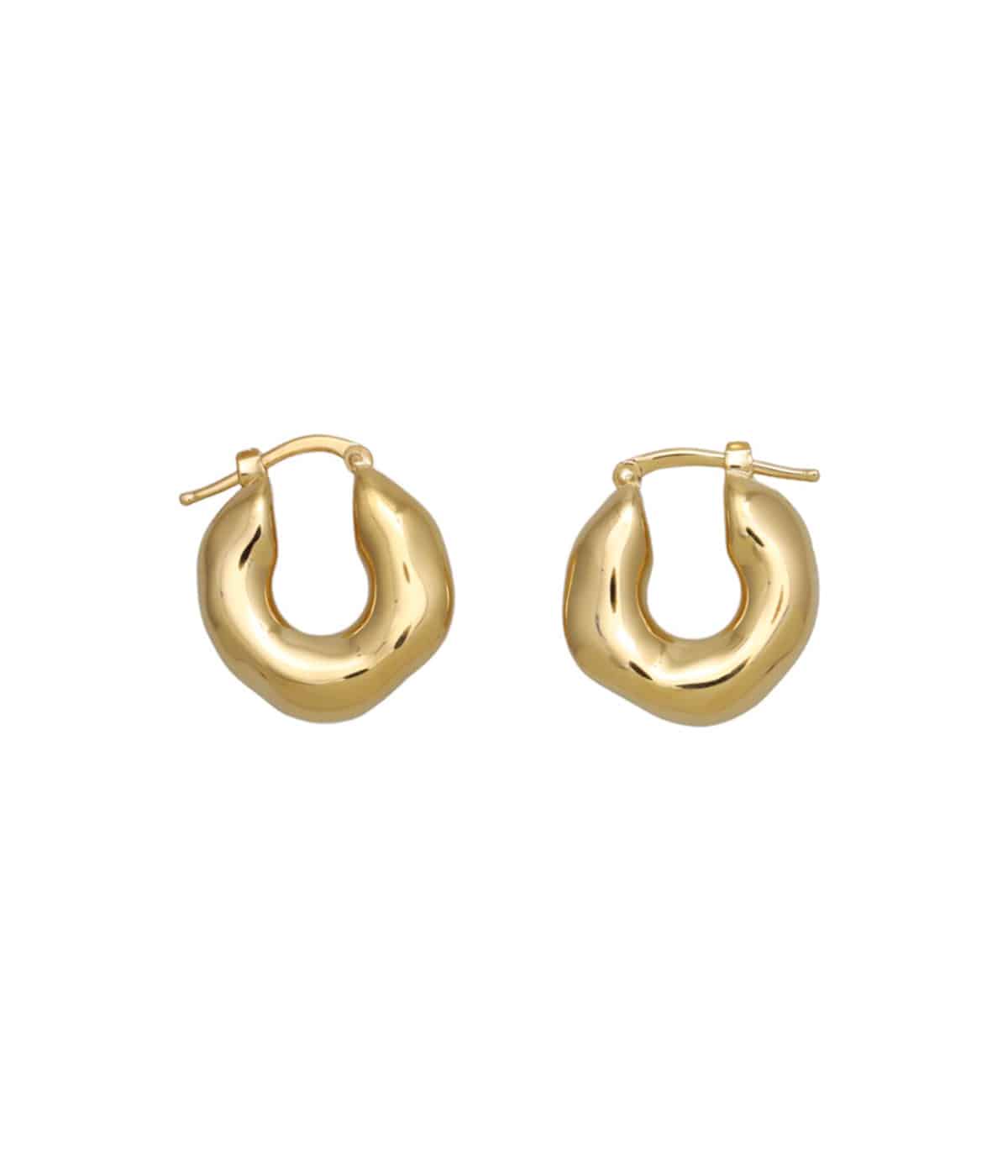 ピアス形リングフープピアス JIL SANDER NEW LIGHTNESS EARRINGS