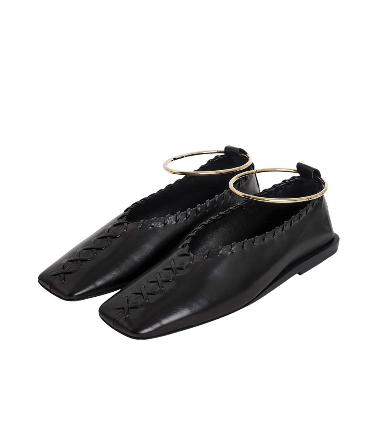 【新品・未使用】JIL SANDER ジルサンダー バレエシューズ 黒 ノット レディース】BALLERINA | JIL SANDER(ジルサンダー) / シューズ