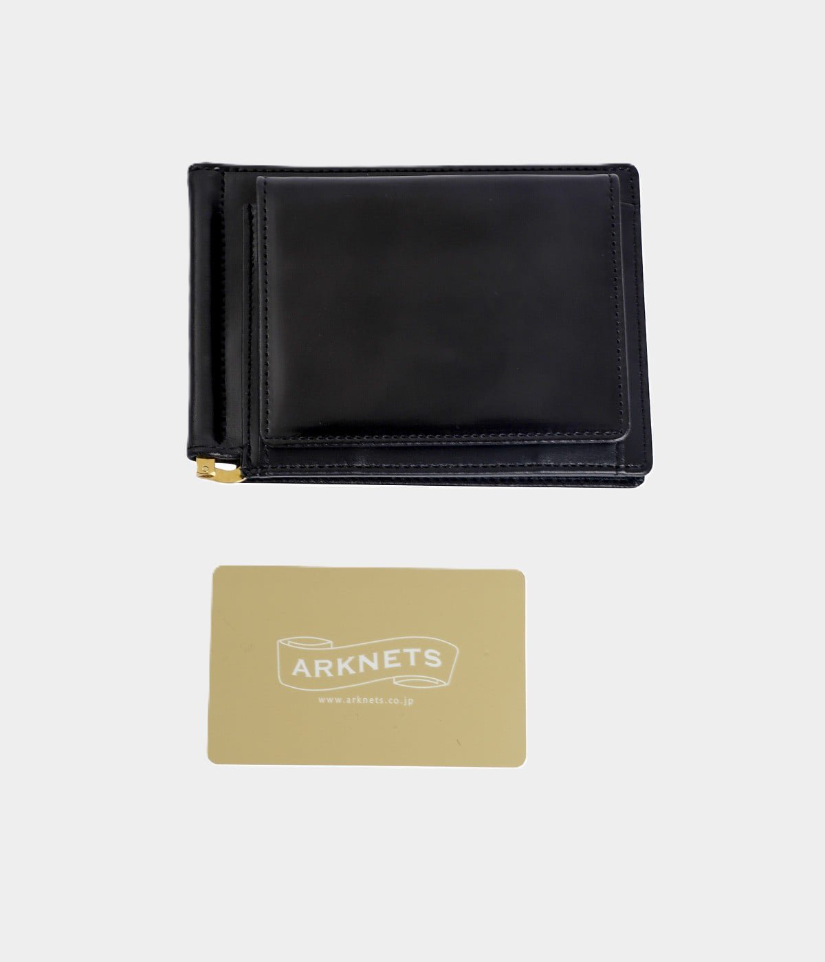 MONEY CLIP WITH COIN POCKET CORDOVAN | GLENROYAL(グレンロイヤル
