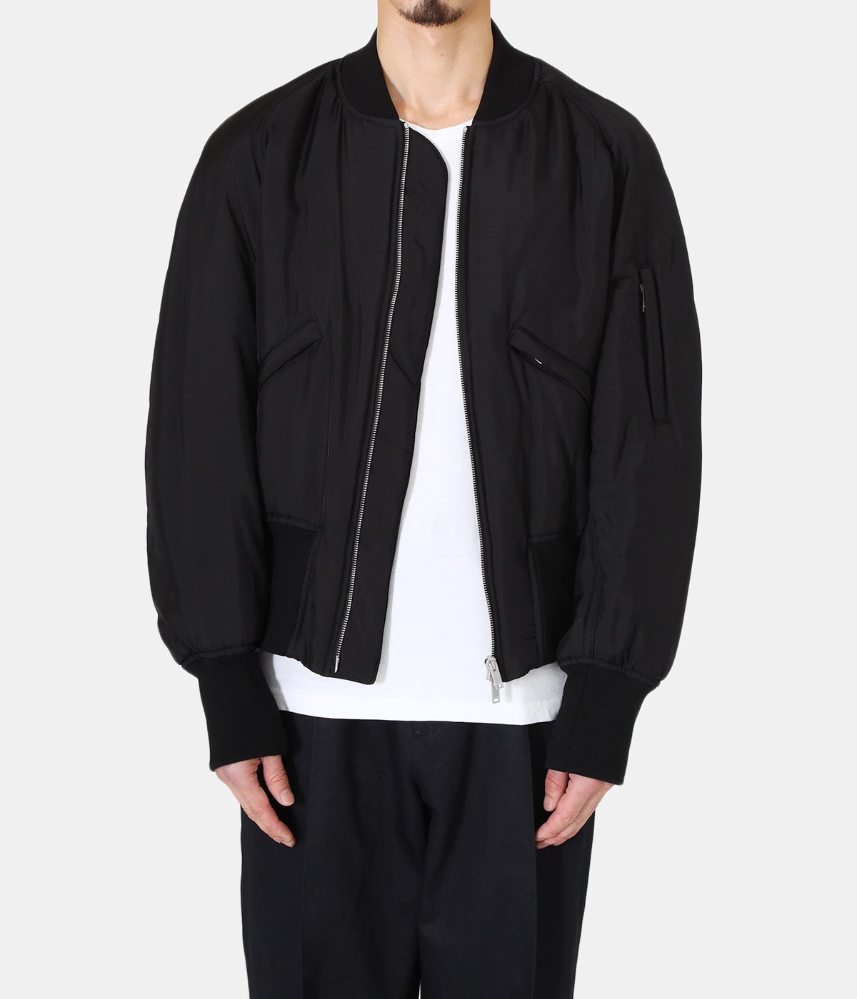 超大特価 JIL SANDER 無地 ボンバージャケット ジャケット BLOUSON