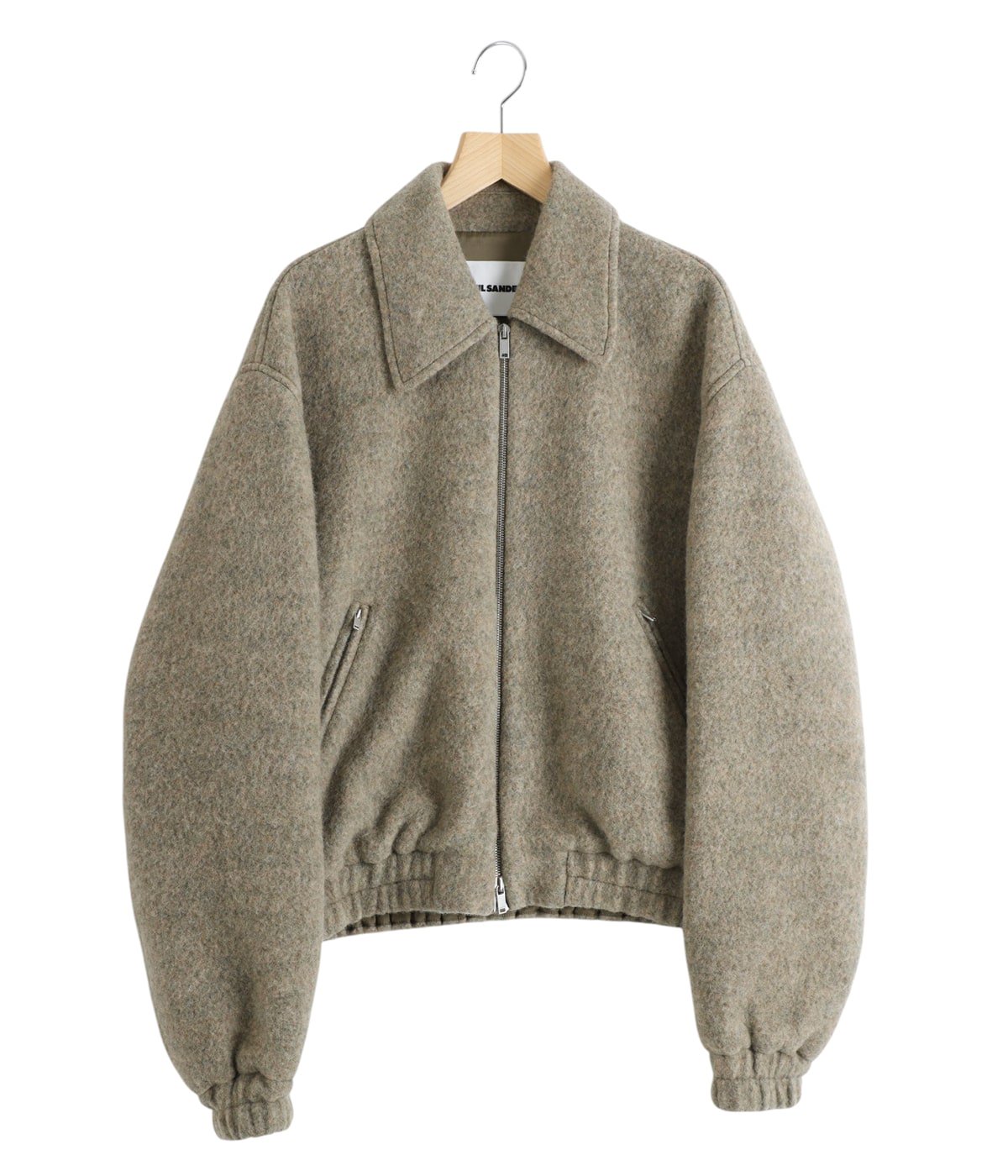 Jil sander ジルサンダー　ムートン　ジャケット　ブルゾン　ボンバー JIL SANDER - 極美品 ジルサンダー JIL SANDER ジャケット
