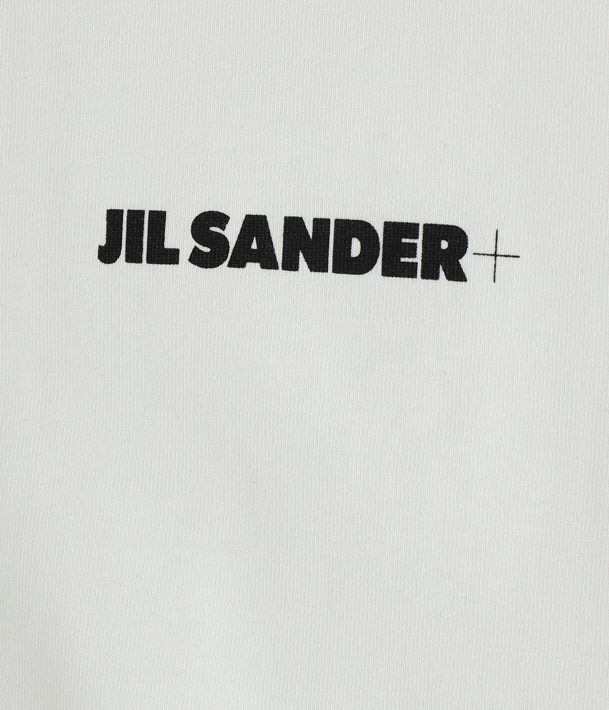 JIL SANDER CN SS 定番のブランドロゴTシャツ ポーセリン JIL SANDER CN SS 定番のブランドロゴTシャツ ポーセリン (Jil