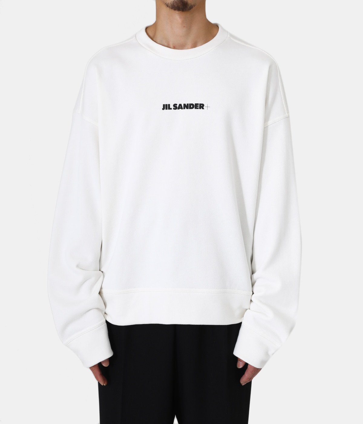 9,400円JIL SANDER SWEATSHIRT CN LS