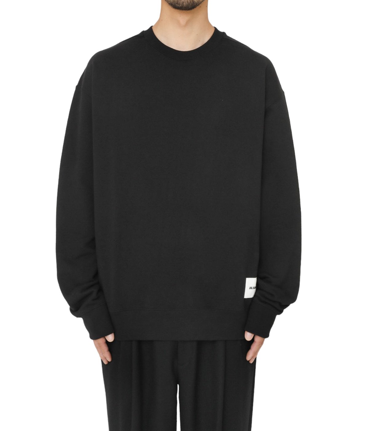 極美品☆正規品 JIL SANDER ジルサンダー JSXL705100 コットン 半袖 カットソー/トップス ネイビー×イエロー S 伊製 ポケッダブル収納