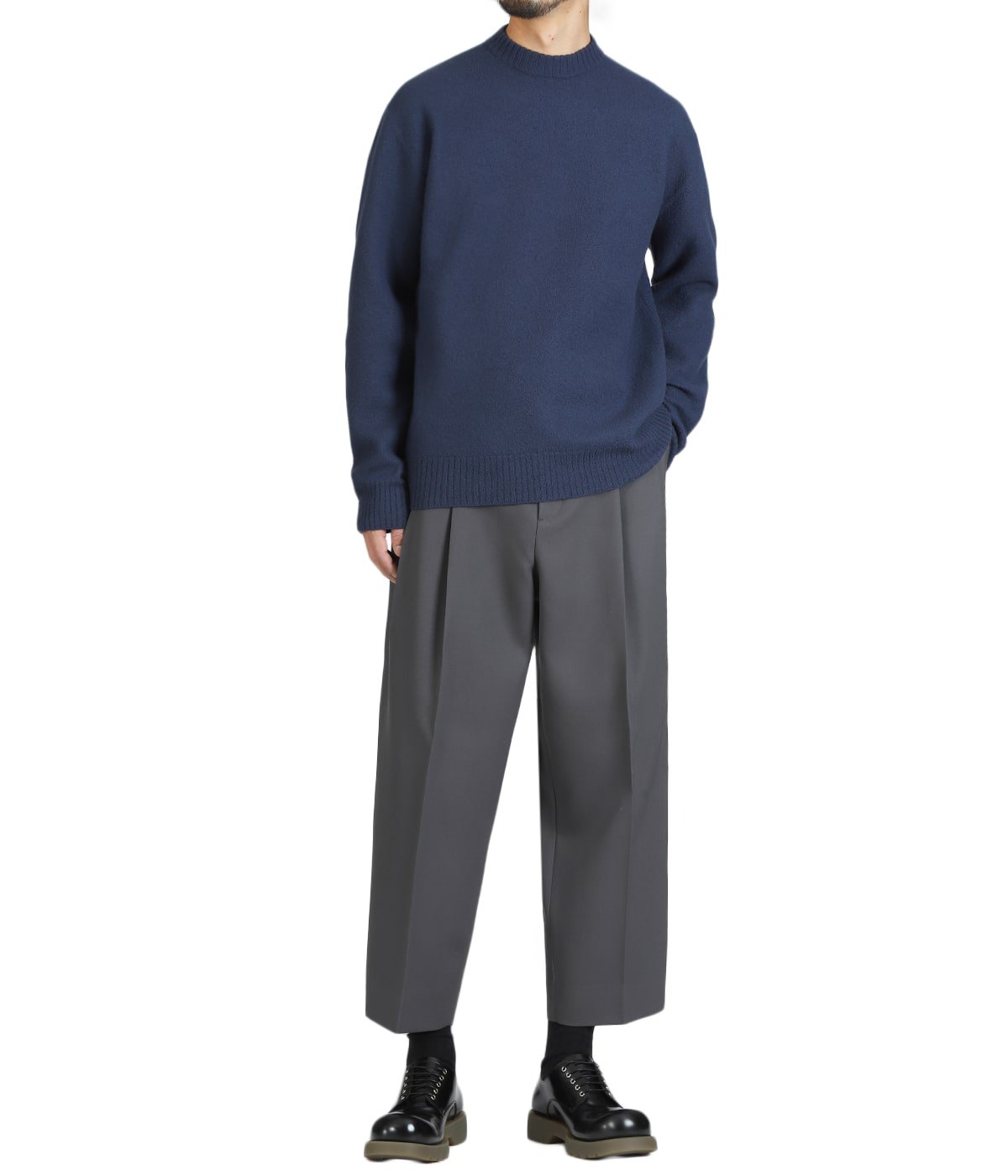 【美品】ジルサンダー　グレースーツ　ラフシモンズ期　サイズ48 ハンガー付 TROUSER 207 AW 23 | JIL SANDER(ジルサンダー) / パンツ スラックス