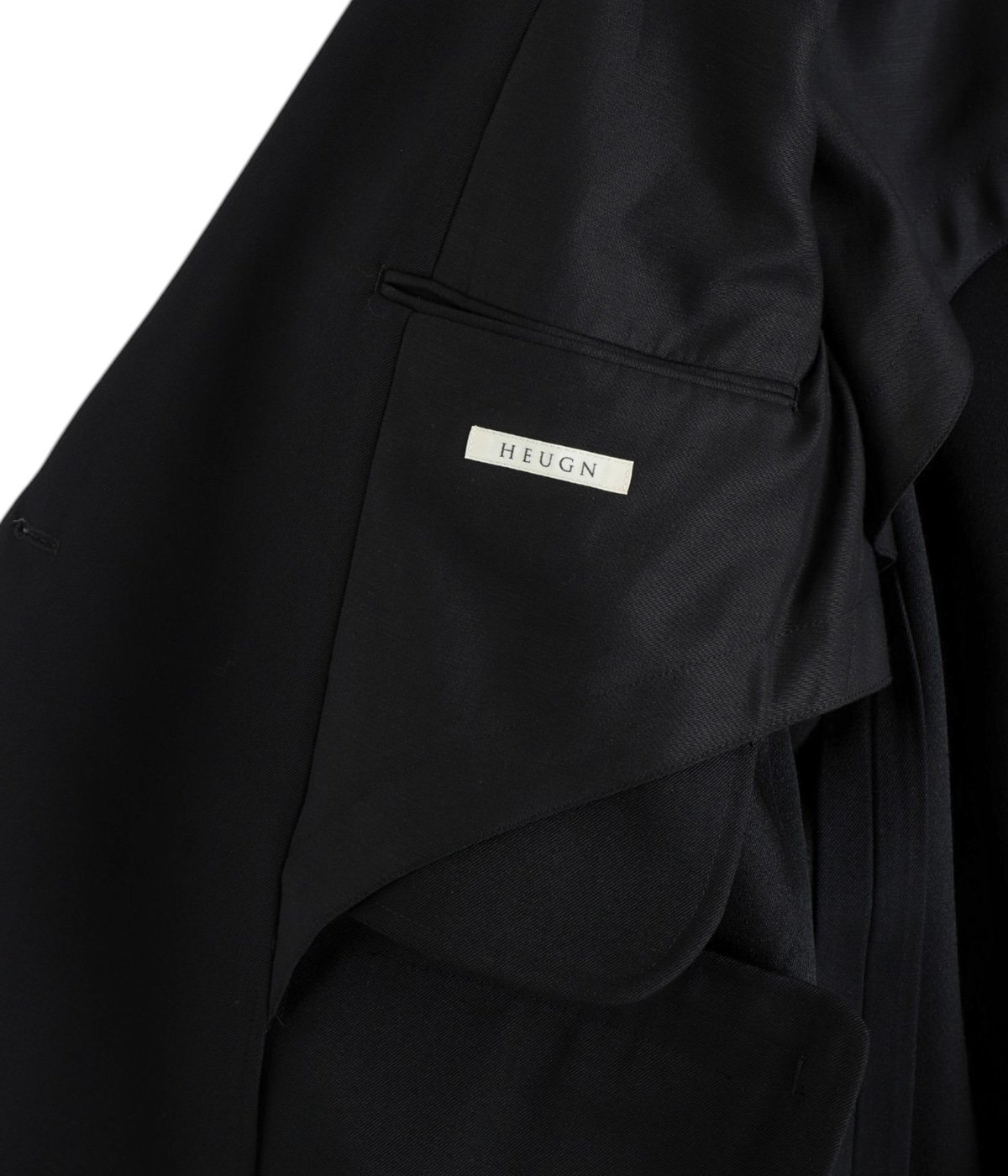 Adam Wool Black 6B | HEUGN(ユーゲン) / アウター スーツ・テーラード