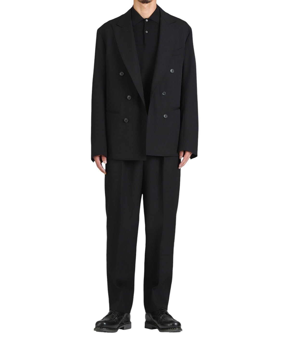 Adam Wool Black 6B | HEUGN(ユーゲン) / アウター スーツ・テーラード