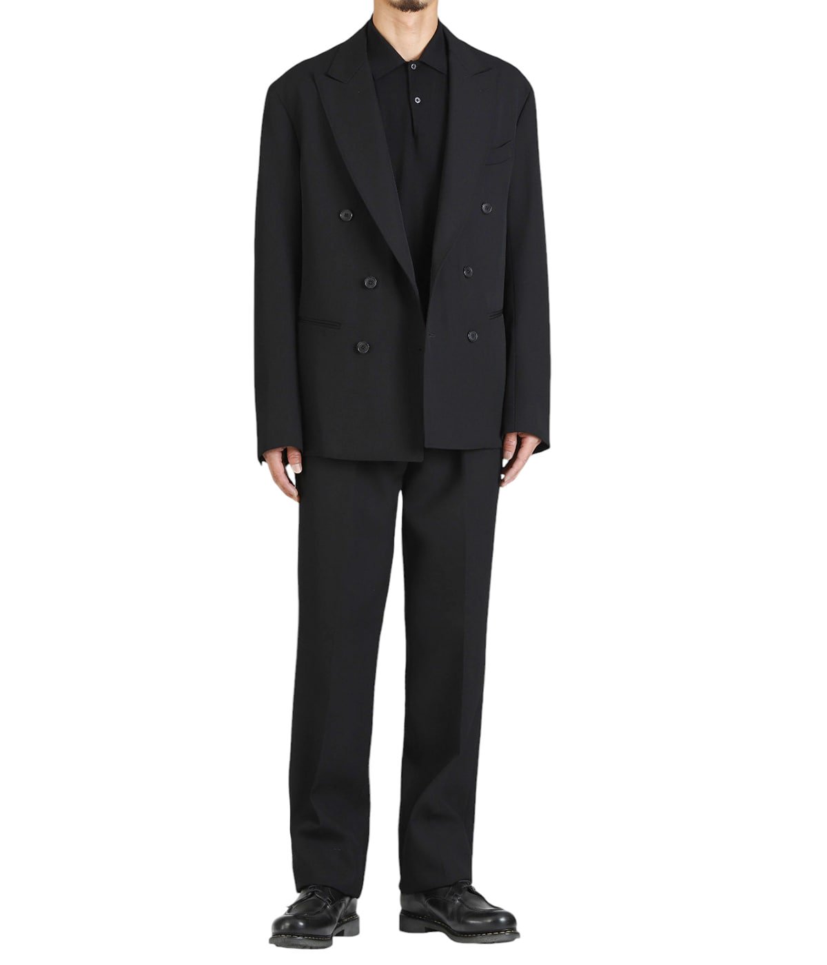 HEUGN JACKET010 BLACK サイズ2 Adam Wool Black 6B | HEUGN(ユーゲン) / アウター スーツ・テーラード