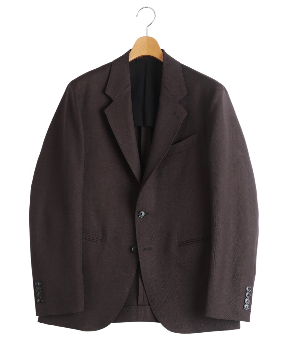 STEVE JACKET WOOL LINO 2B Brown | HEUGN(ユーゲン) / アウター