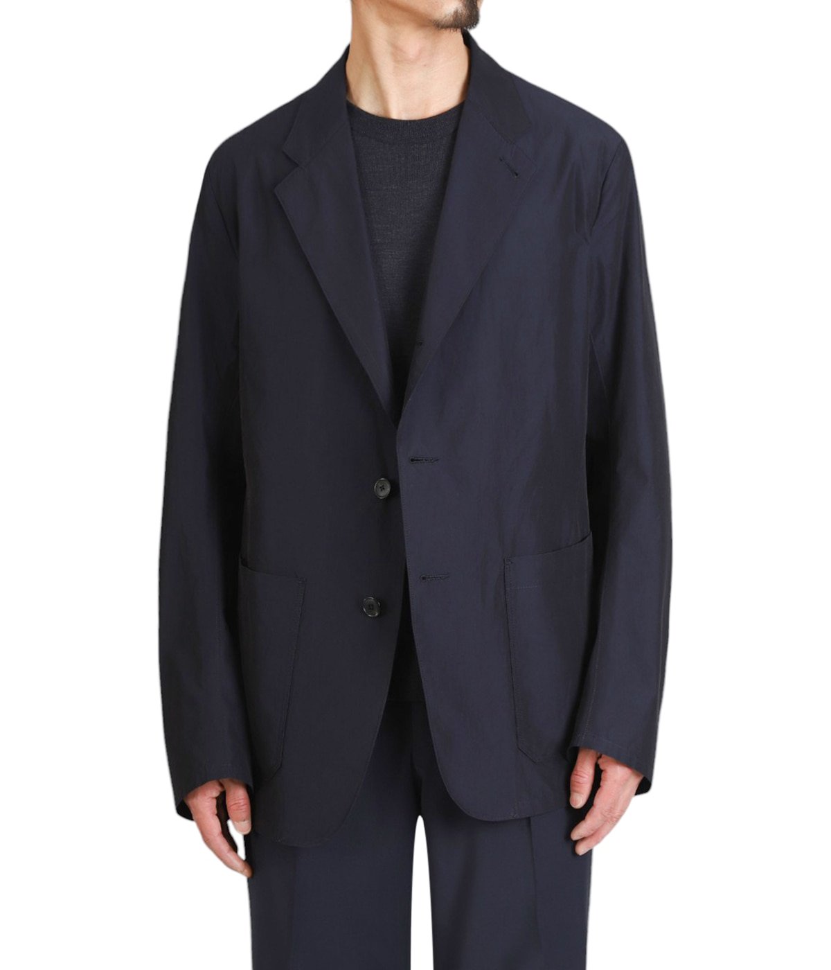 Henrri POPLIN NAVY | HEUGN(ユーゲン) / アウター スーツ・テーラード