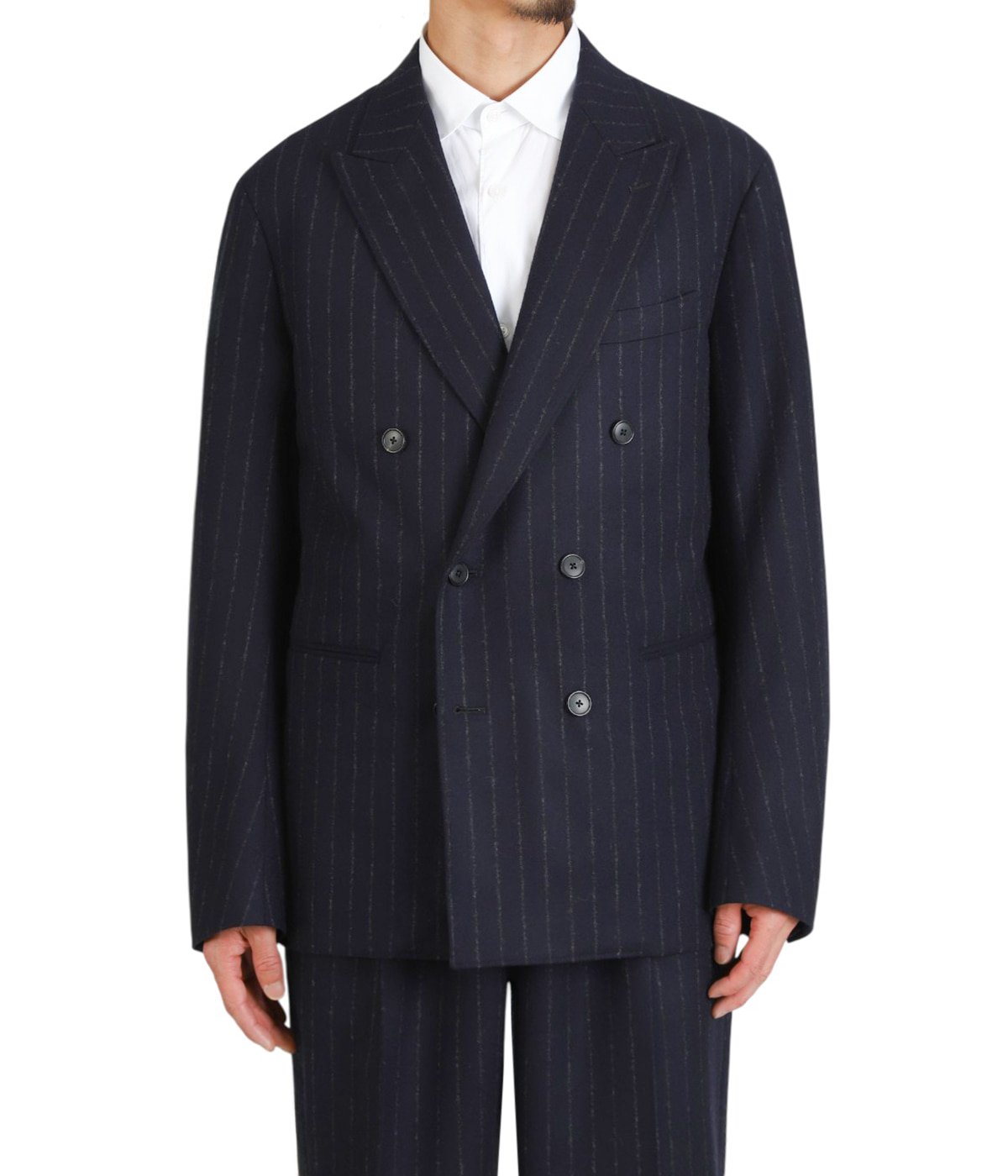 Adam Wide Stripe 6B | HEUGN(ユーゲン) / アウター スーツ 