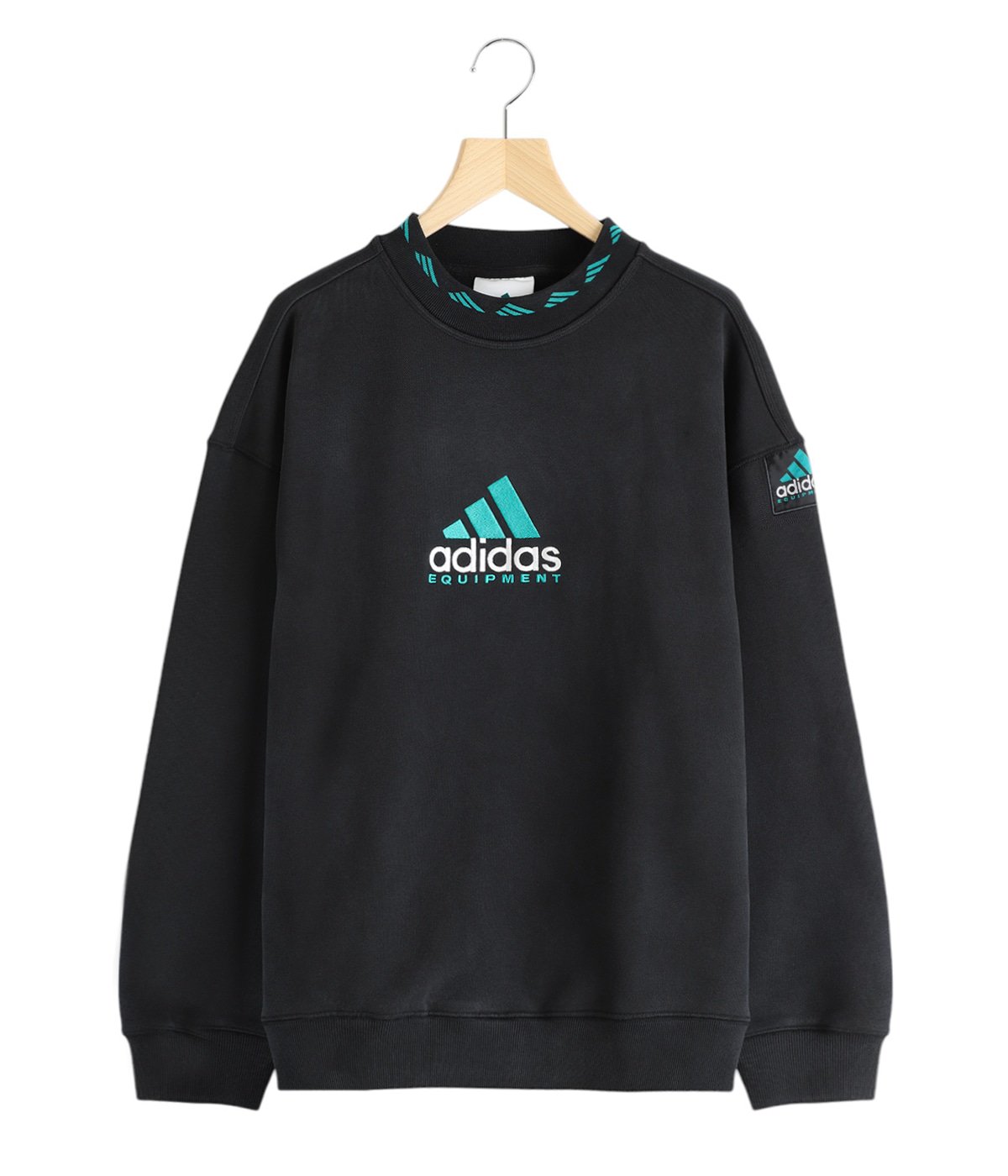 【HEREIAM】adidas/アディダス PESSスウェット ブラック 今季 EQT WASH CRW | adidas Originals(アディダス オリジナルス