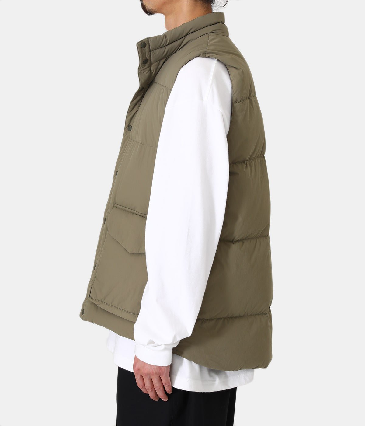 Recycled Nylon Ripstop Down Vest | snow peak(スノーピーク ...