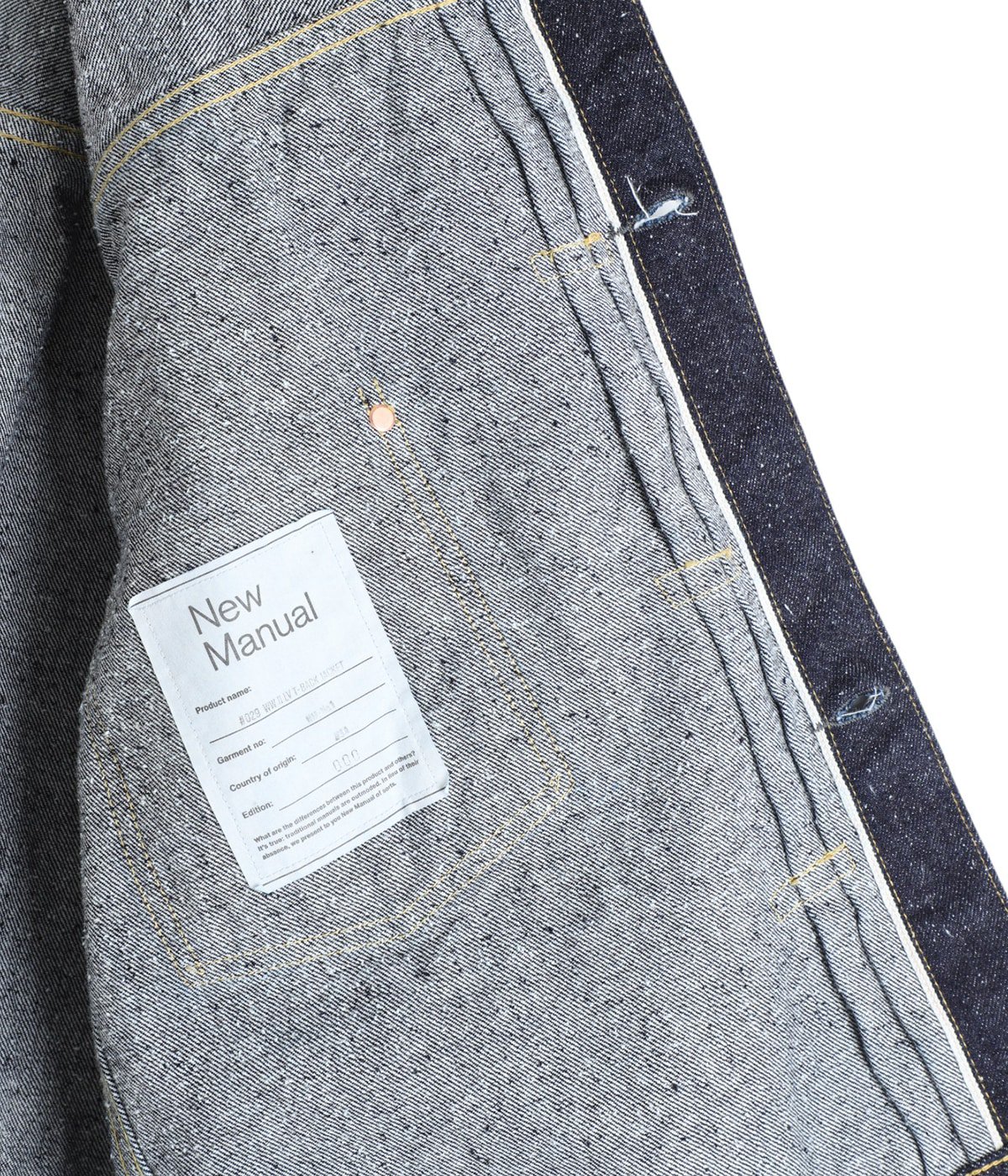 029 WW Ⅱ LV T-BACK JACKET ONE-WASHED | New Manual(ニュー