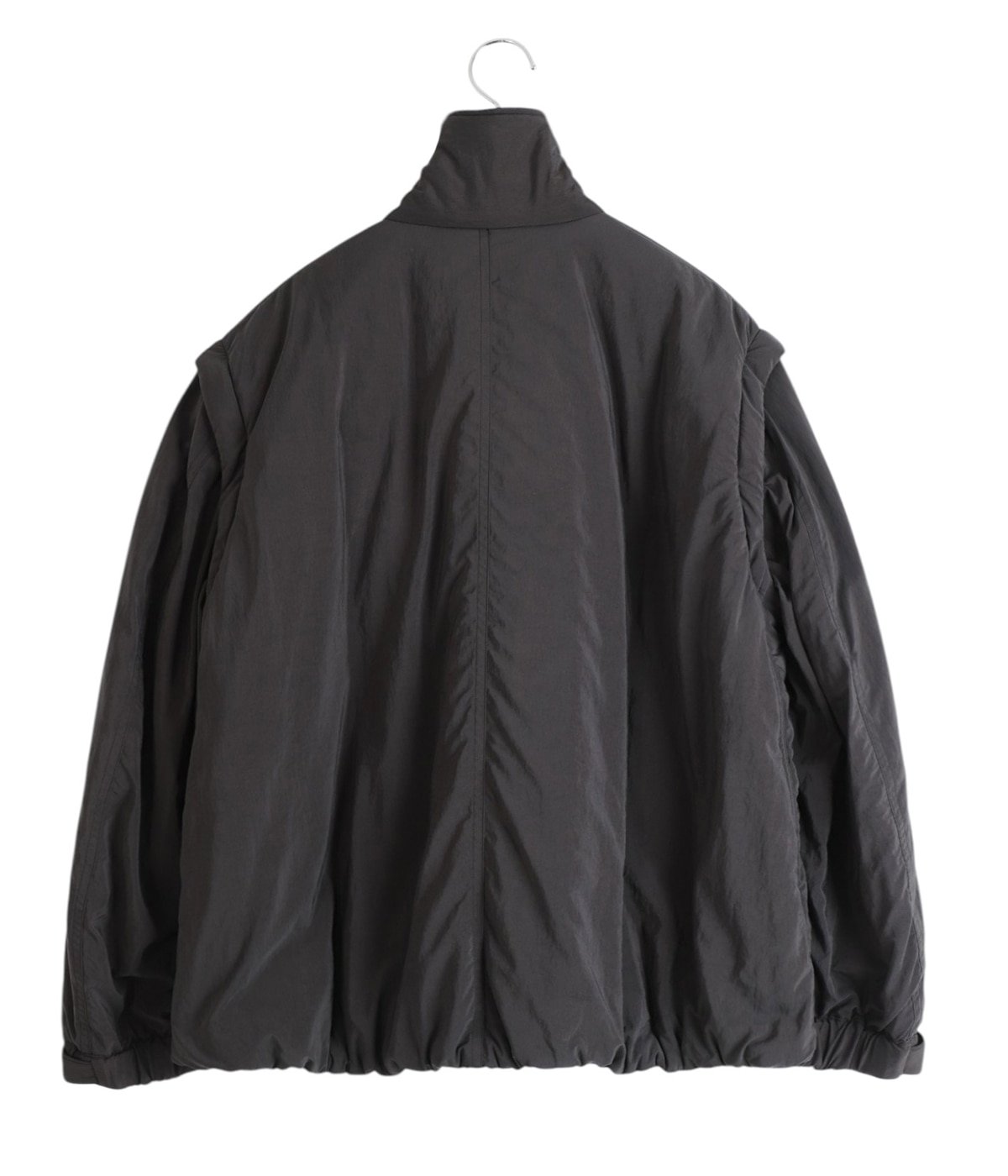 レディース】FIBRIL NYLON SATIN DETACHABLE JACKET | ATON(エイトン