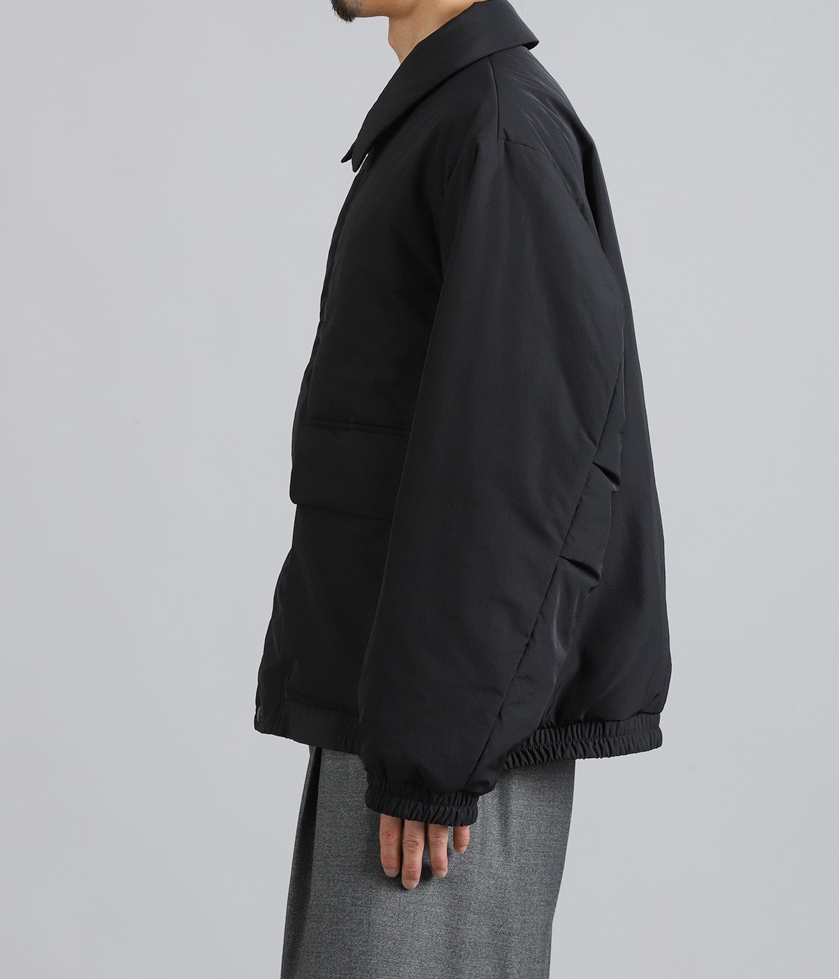 TWIST NYLON TAFTA PADDED JACKET | ATON(エイトン) / アウター ダウン