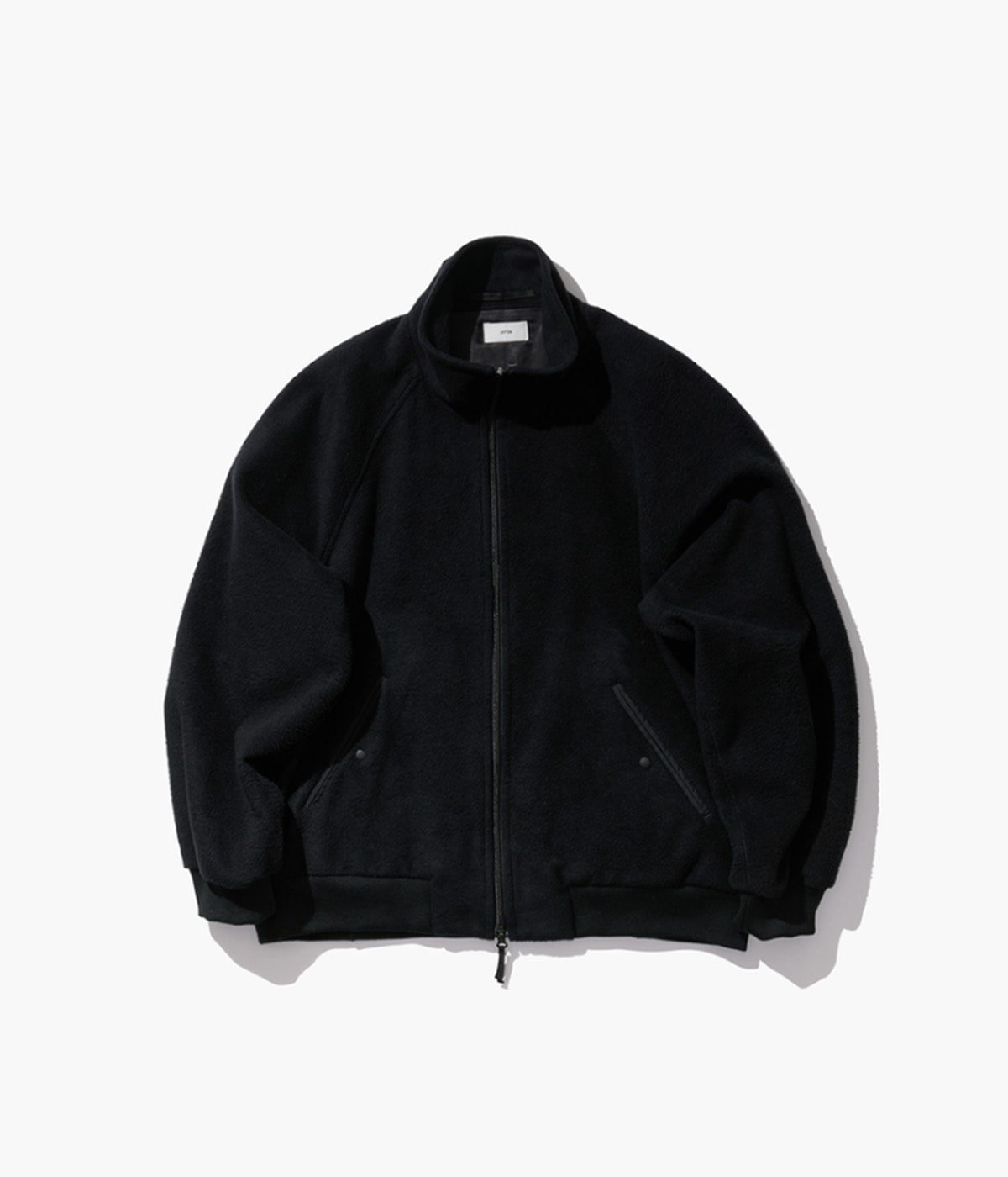 予約】SILK FLEECE STAND JACKET | ATON(エイトン) / アウター