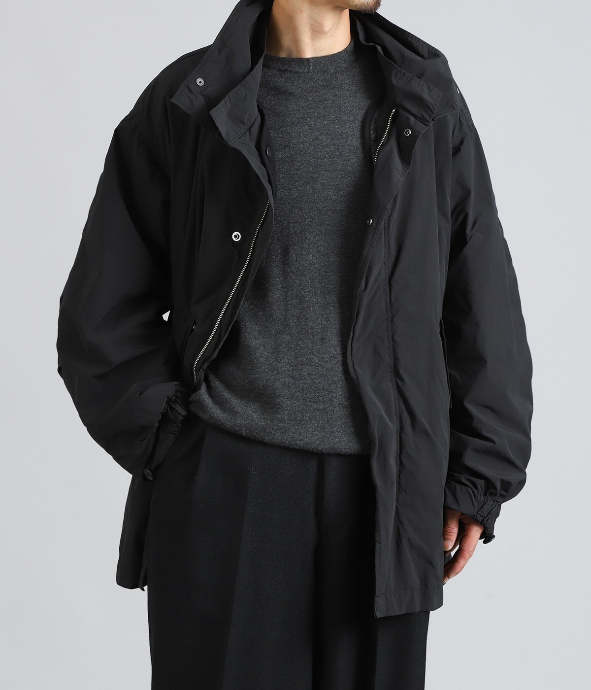 AIR WEATHER SHORT MODS COAT | ATON(エイトン) / アウター ミリタリー