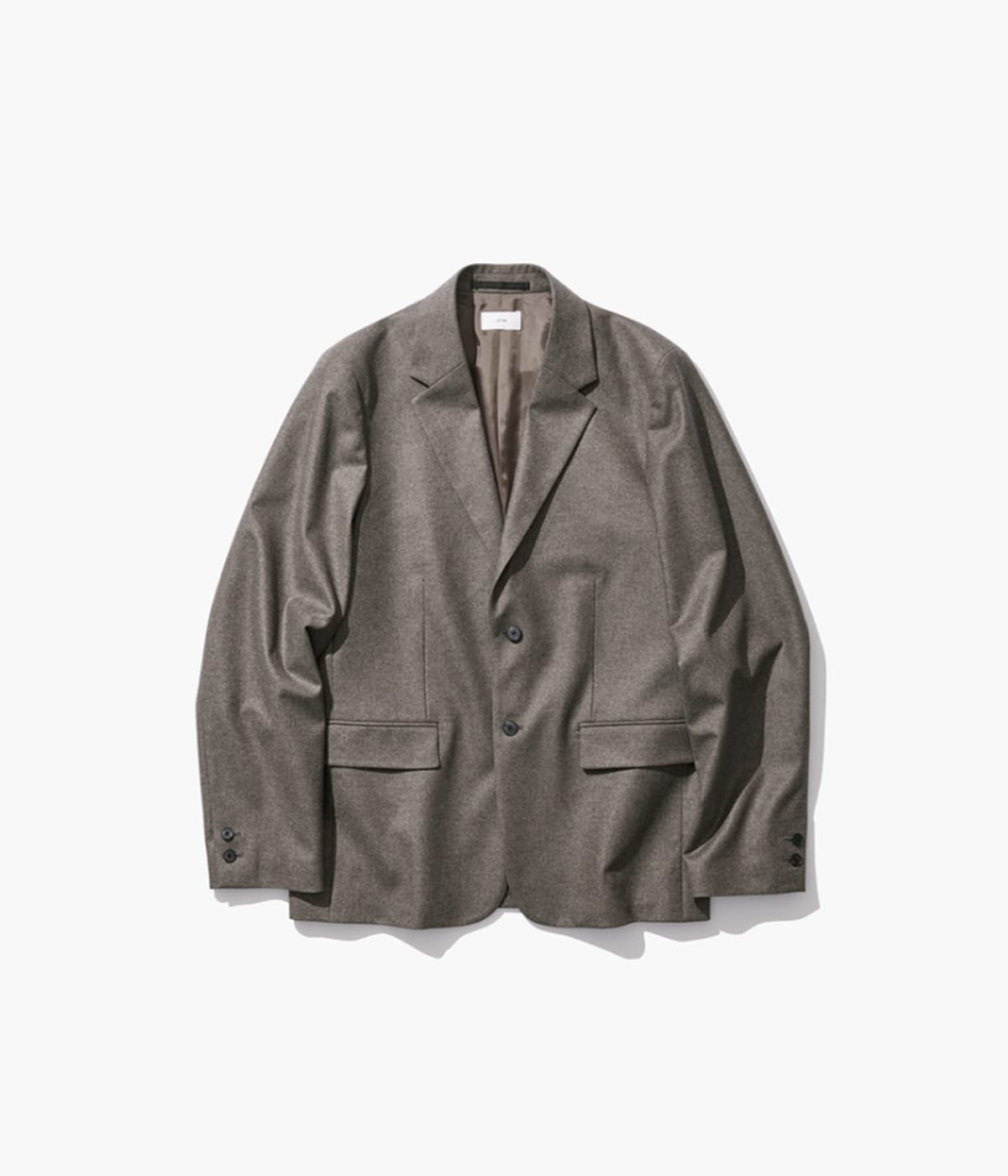新品　エイトン 24AW メリノカレッジフランネルテーラードジャケット（9724 予約】MERINO COLLEGE FLANNEL TAILORED JACKET | ATON(エイトン