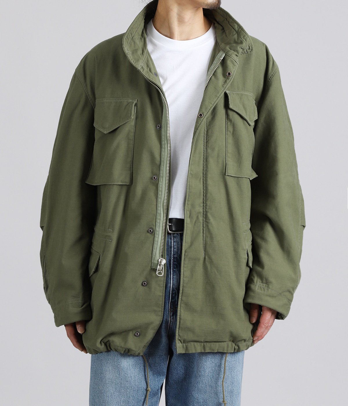 Cotton-Nylon Back-Sateen M-1965 Field Jacket (Stone Wash) | CIOTA