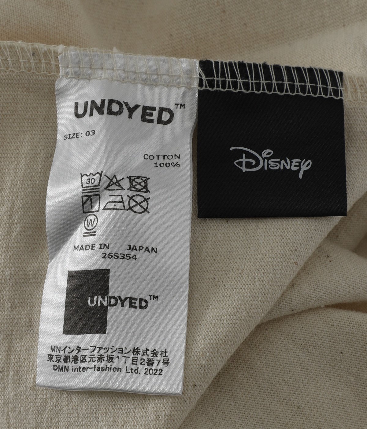 JACKSON MATISSE for UNDYED (MICKEY-T) | JACKSON MATISSE(ジャクソン 