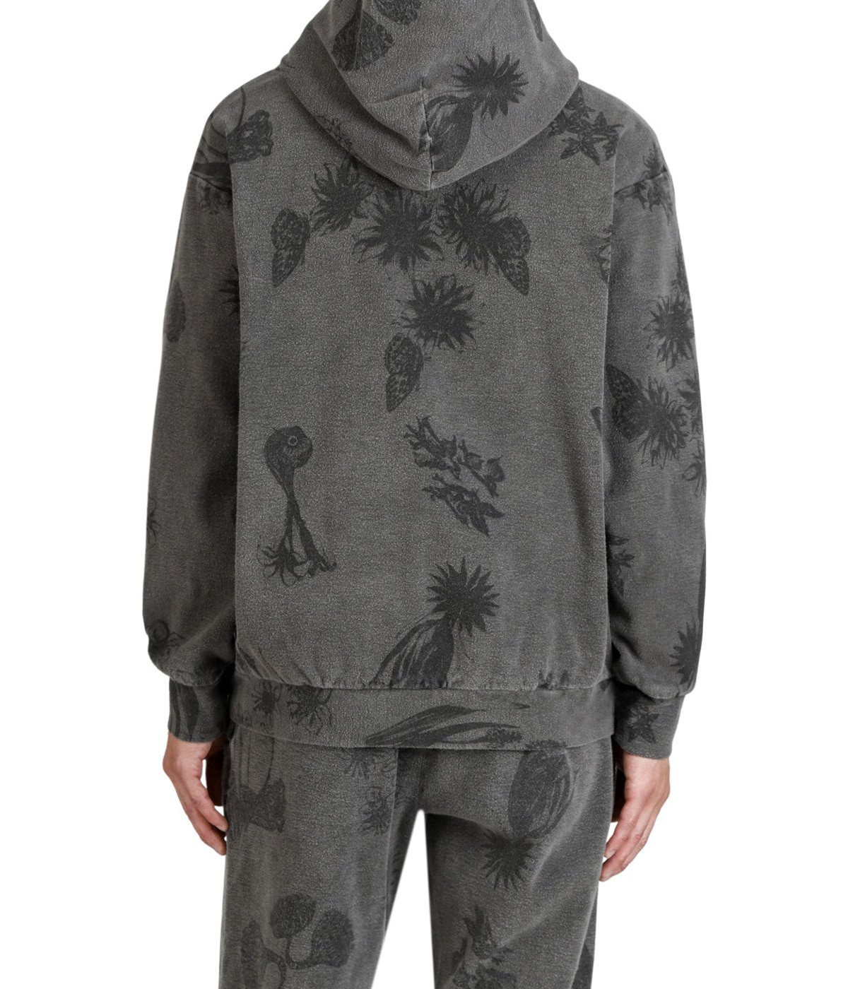ZIP UP HOODED- Drawing Sumi Print Doble + Needle + Sumi O.D